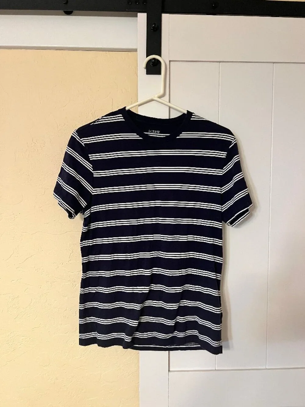 J Crew Striped T Shirt - Men's MED